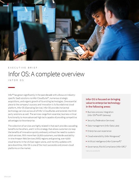 eBook: Infor OS – A Complete Overview